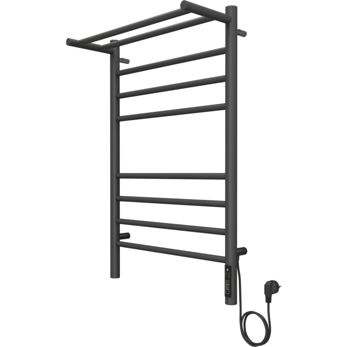 Полотенцесушитель TERMINUS АВРОРА П8 500х800 электро ГРАФИТ 4670078578969